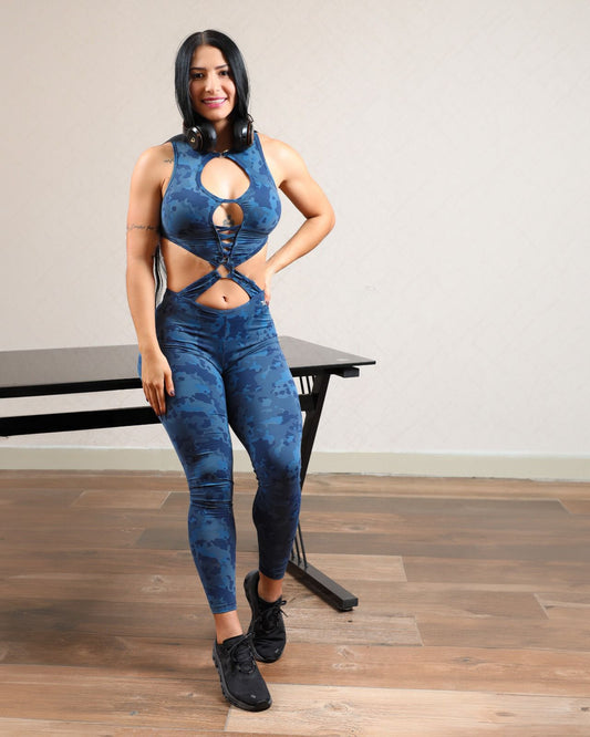 Fit & Fierce Activewear Blue